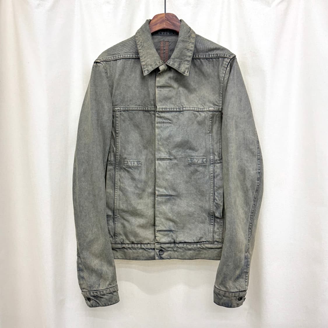 릭오웬스 데님자켓 미네랄 상품이미지1