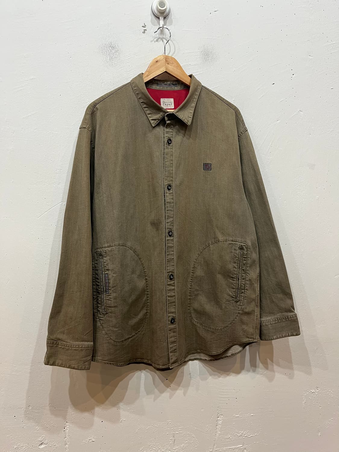 PAPAS 워크 셔츠 Made in JAPAN 상품이미지1