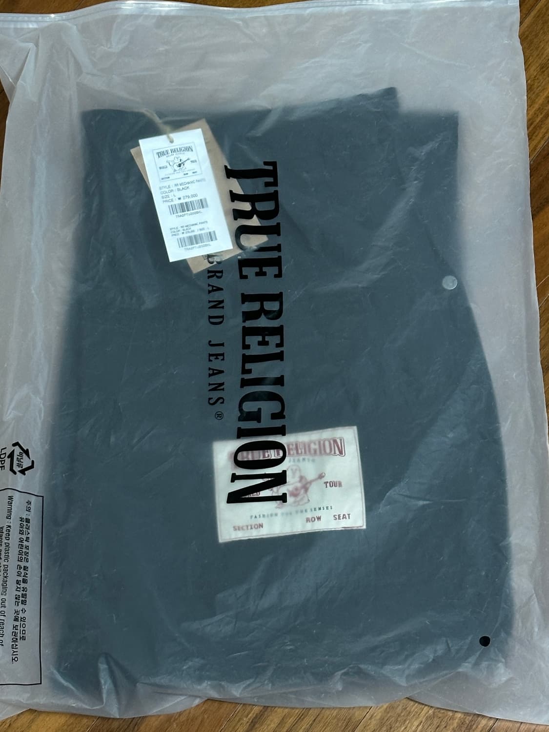 [L] 트루릴리젼 RR 메카닉 팬츠 BK 상품이미지3