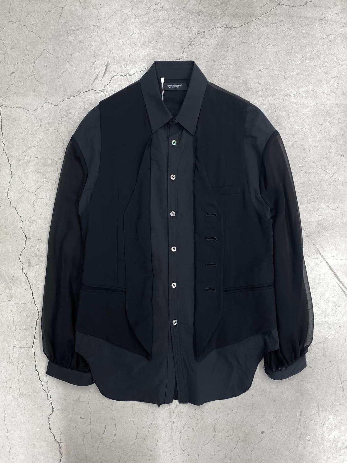 언더커버 레이어드 셔츠 베스트 상품이미지6