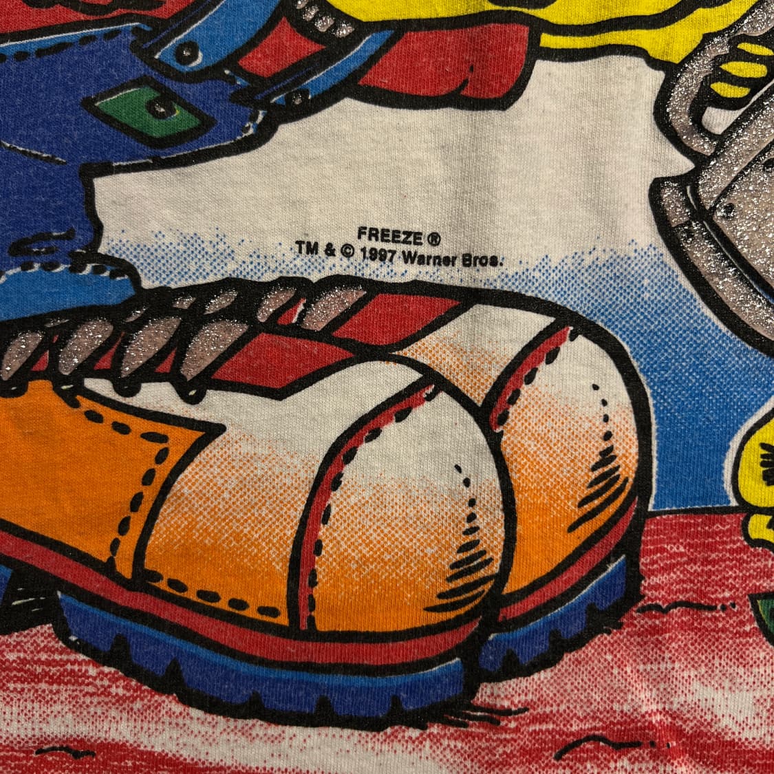 빈티지 90s Looney Tunes Tweety AOP 티셔츠 상품이미지6