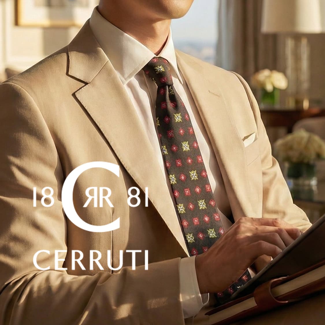 니노 세루티 실크 블랙 패턴 넥타이 9.5cm A+등급 K2023
 상품이미지1