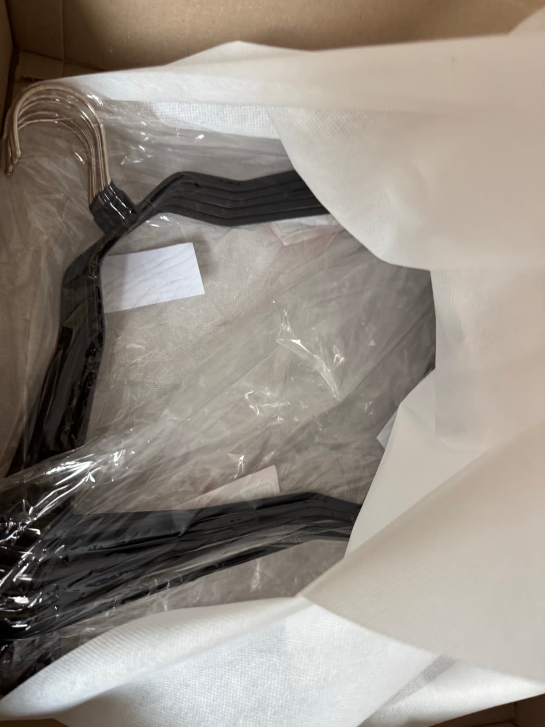 마와 옷걸이 바디폼 46L 외투용 블랙 10개 새상품 상품이미지3