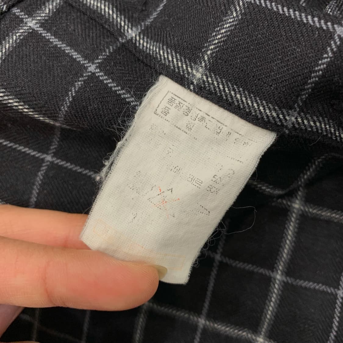 발망 아카이브 체크 셔츠 상품이미지5