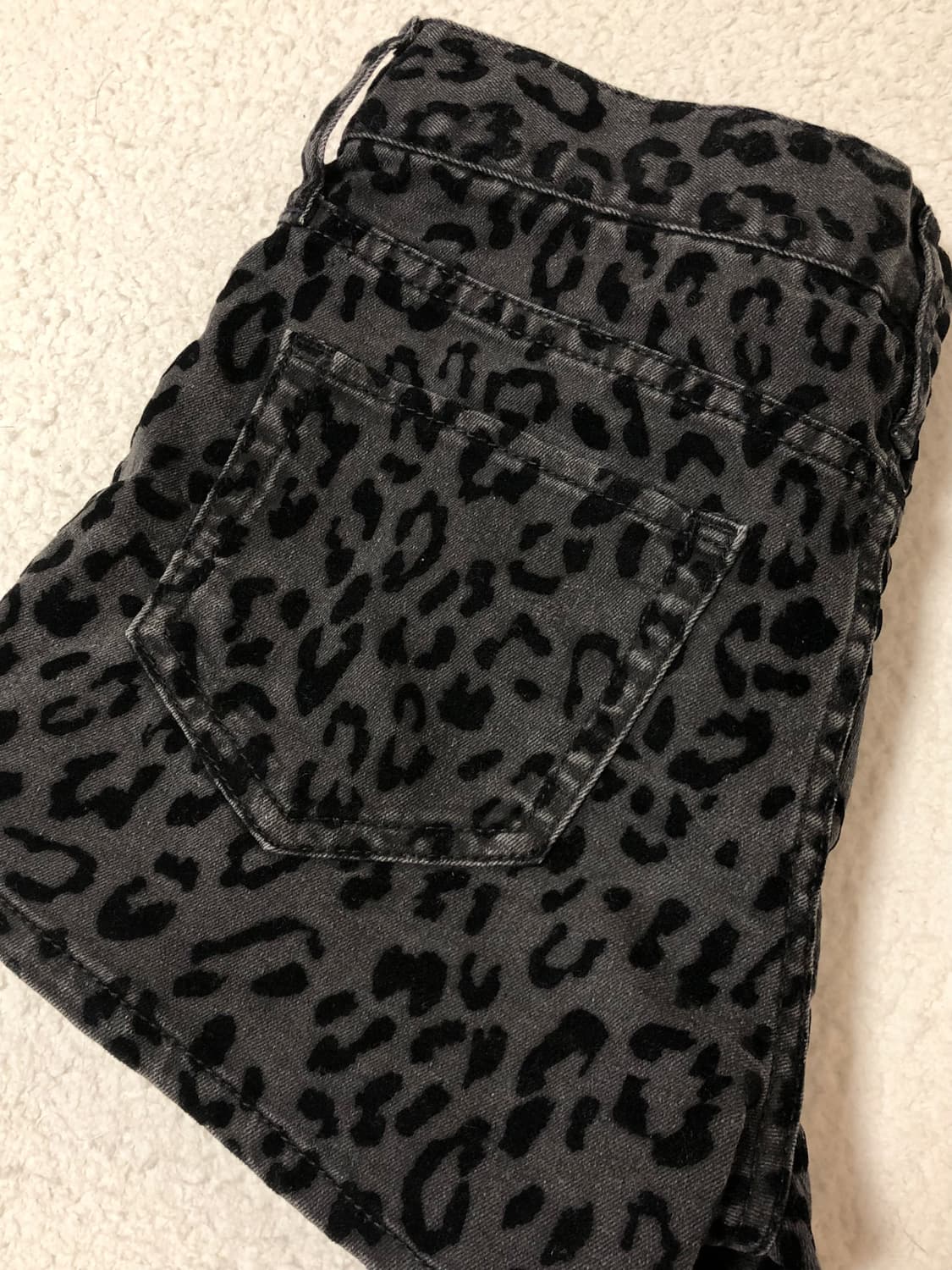 빈티지 오네갸루 호피 숏팬츠 상품이미지3