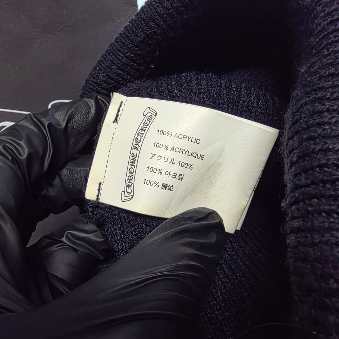 {클로젯}[Os][종이백 구성]크롬하츠 홀스슈 니트 비니 상품이미지3