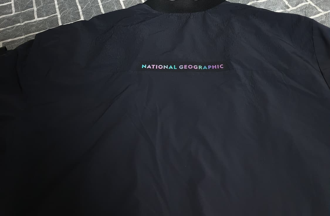 내셔널지오그래픽 나일론 어반시티 블루종 자켓 블랙 (XL) 상품이미지3