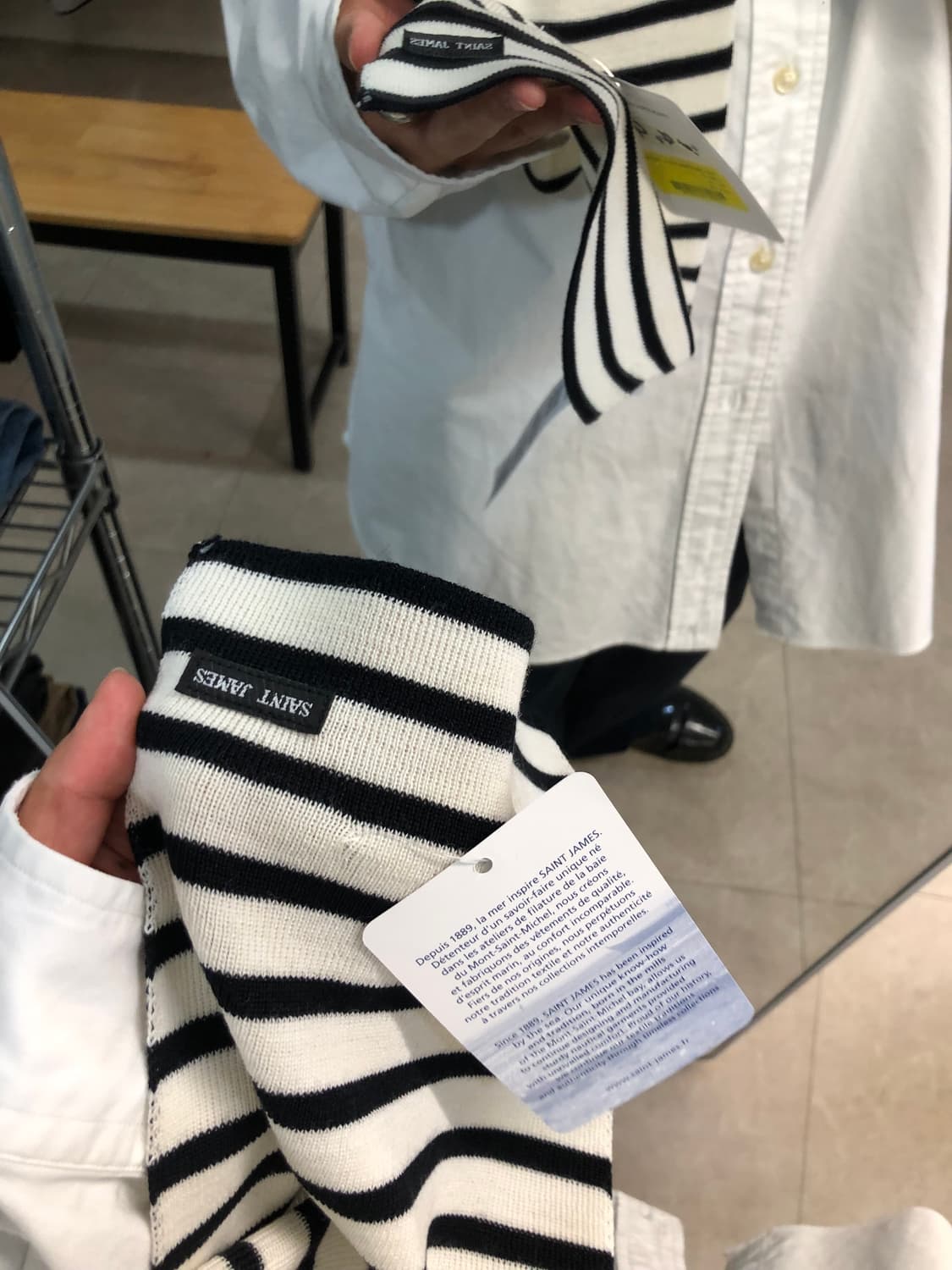 [새상품] 세인트 제임스 두가이 머플러 상품이미지1