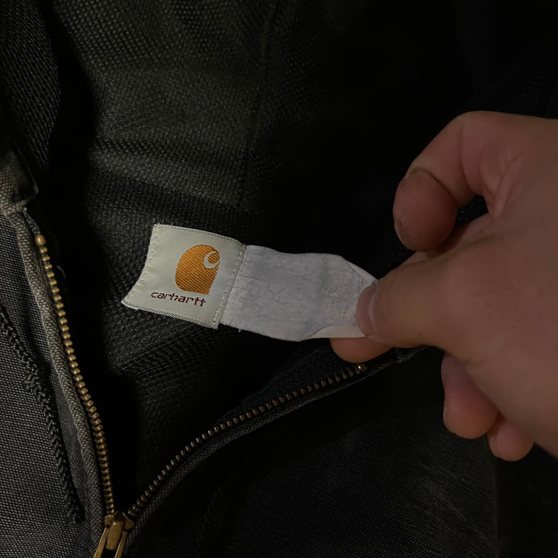 [XL] 90s 빈티지 칼하트 액티브 자켓 JR605 BLK 상품이미지3