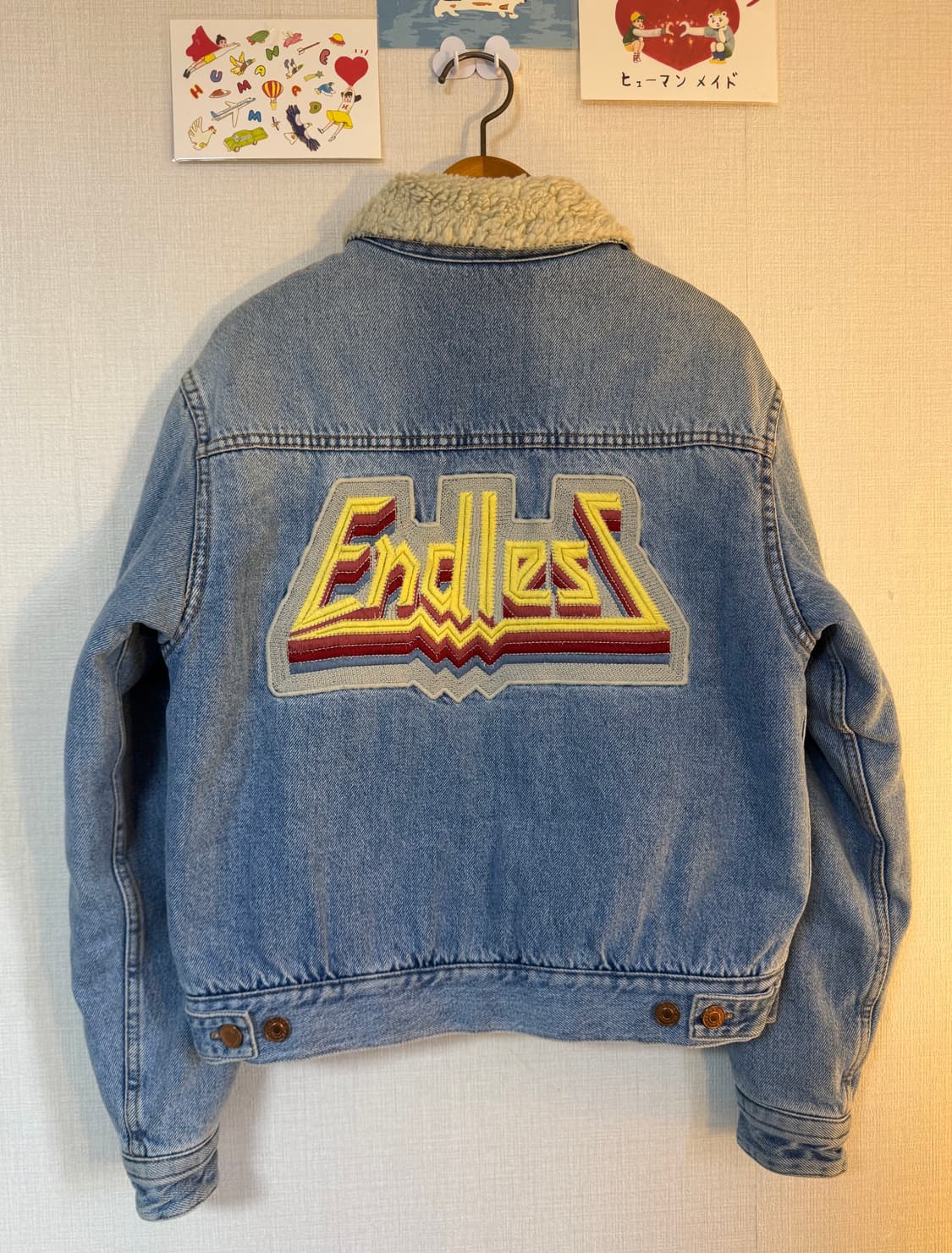 [36]이자벨마랑 에뚜왈 데님 양털 자켓 상품이미지2