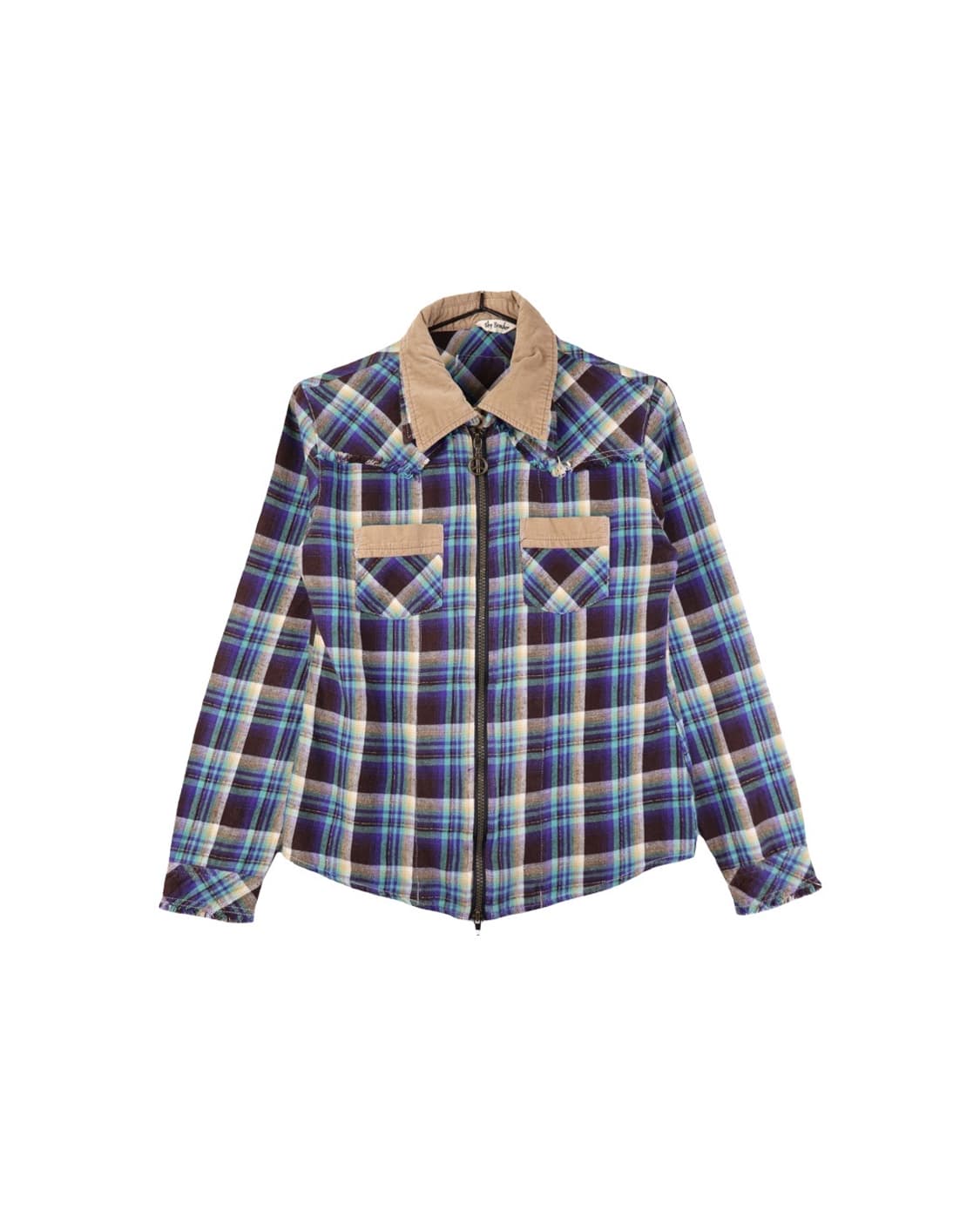 Sky Bomber Layer Checkered Shirts 상품이미지3