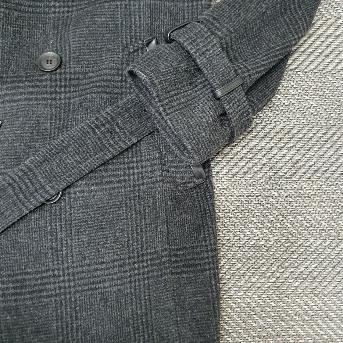 앤드지 더블버튼 울 하프코트 남자105 상품이미지4