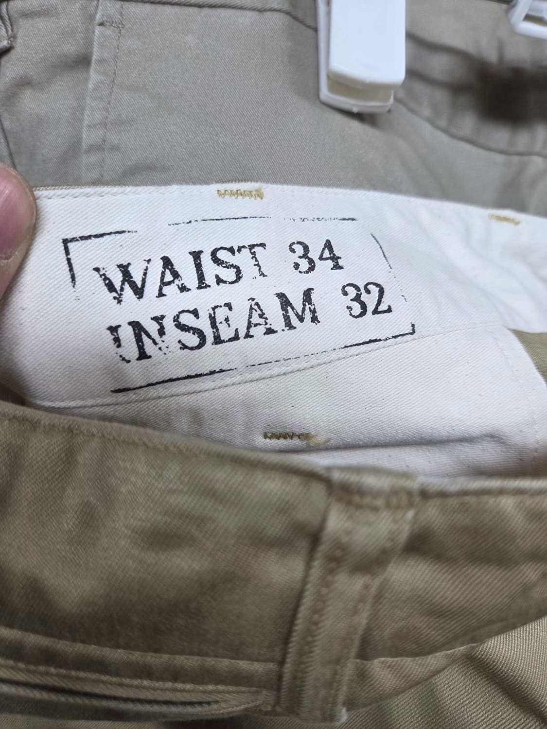 러기드브론슨 치노 팬츠 33 34 상품이미지4