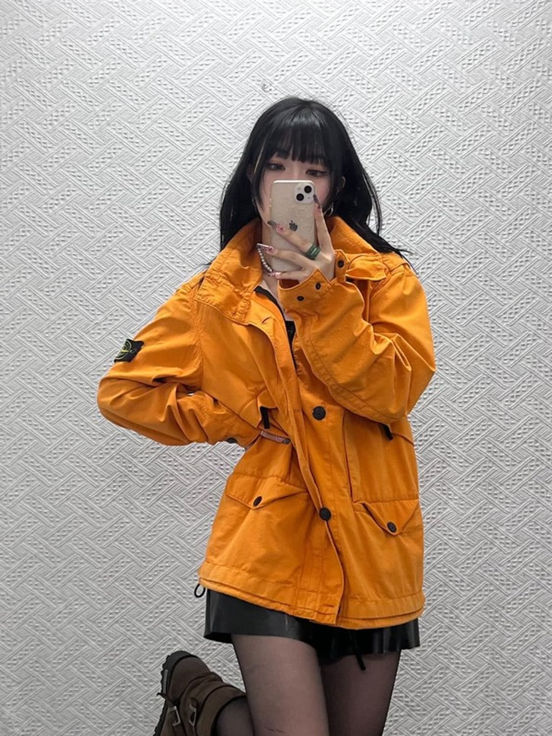 스톤 아일랜드 올드스쿨 레트로 트러커 바람막이 자켓100 C11555 상품이미지1