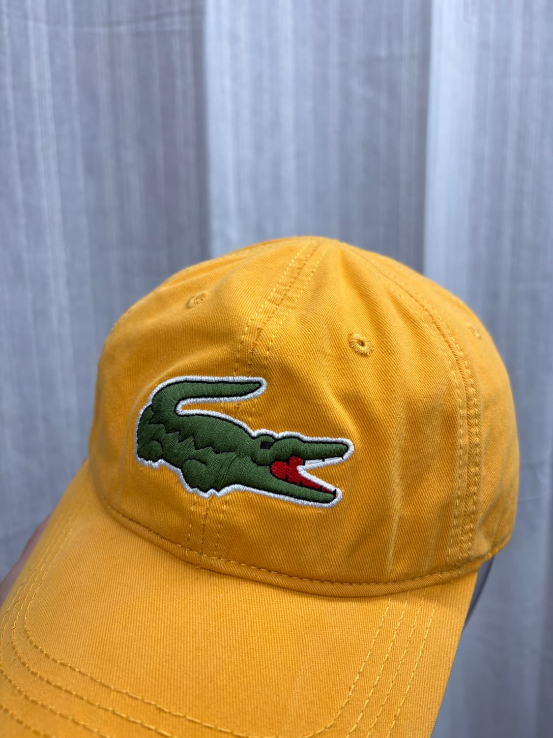라코스테 비크록 개버딘 볼캡 모자 상품이미지2