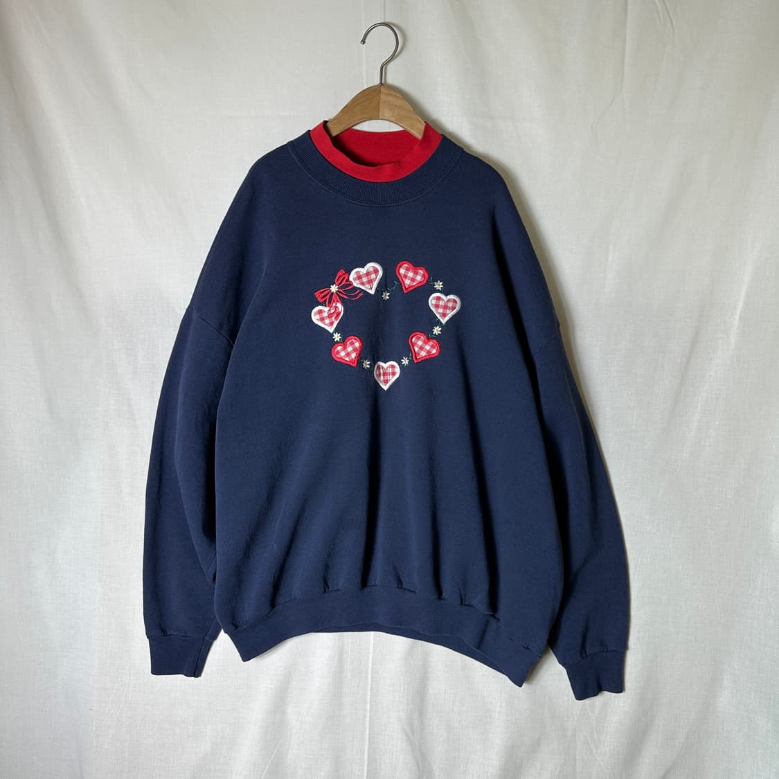 USA 하트 맨투맨 상품이미지2