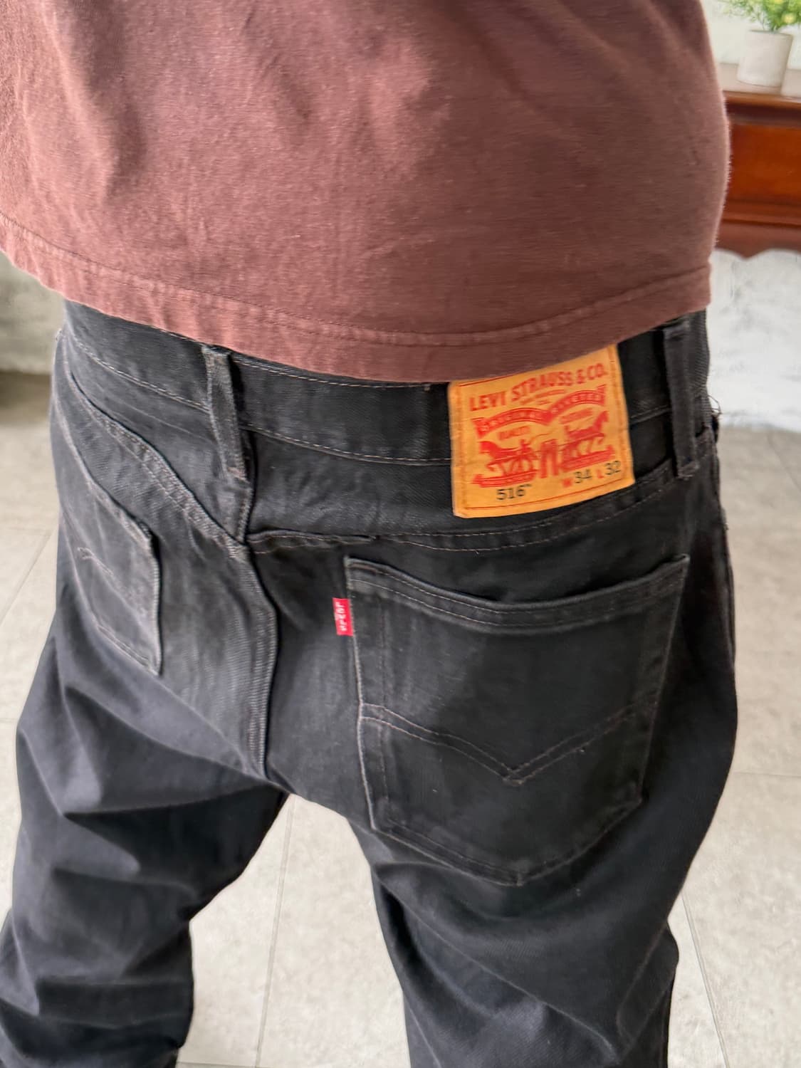 리바이스 516 블랙 상품이미지6