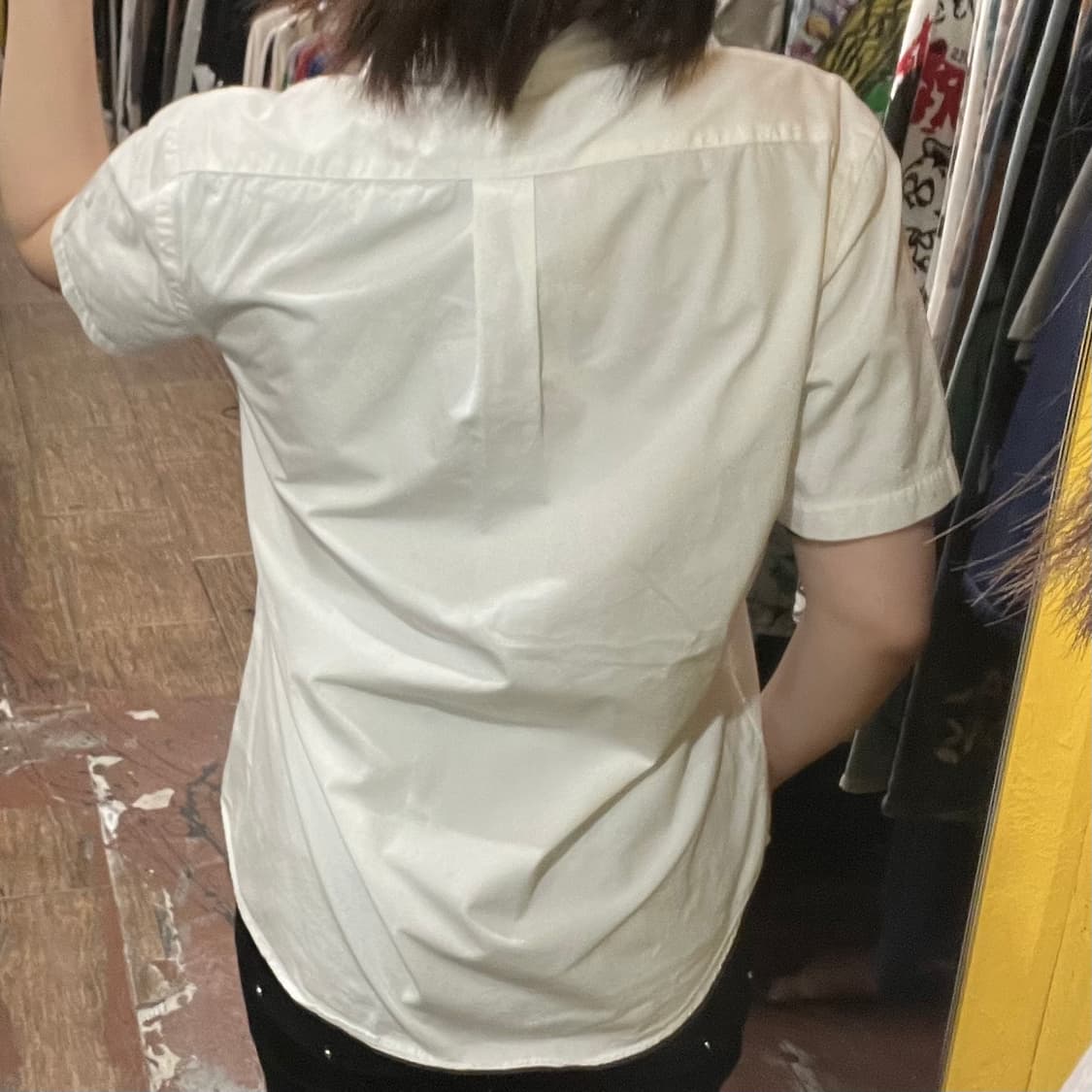 [HI] 폴로 반팔셔츠 화이트 상품이미지5