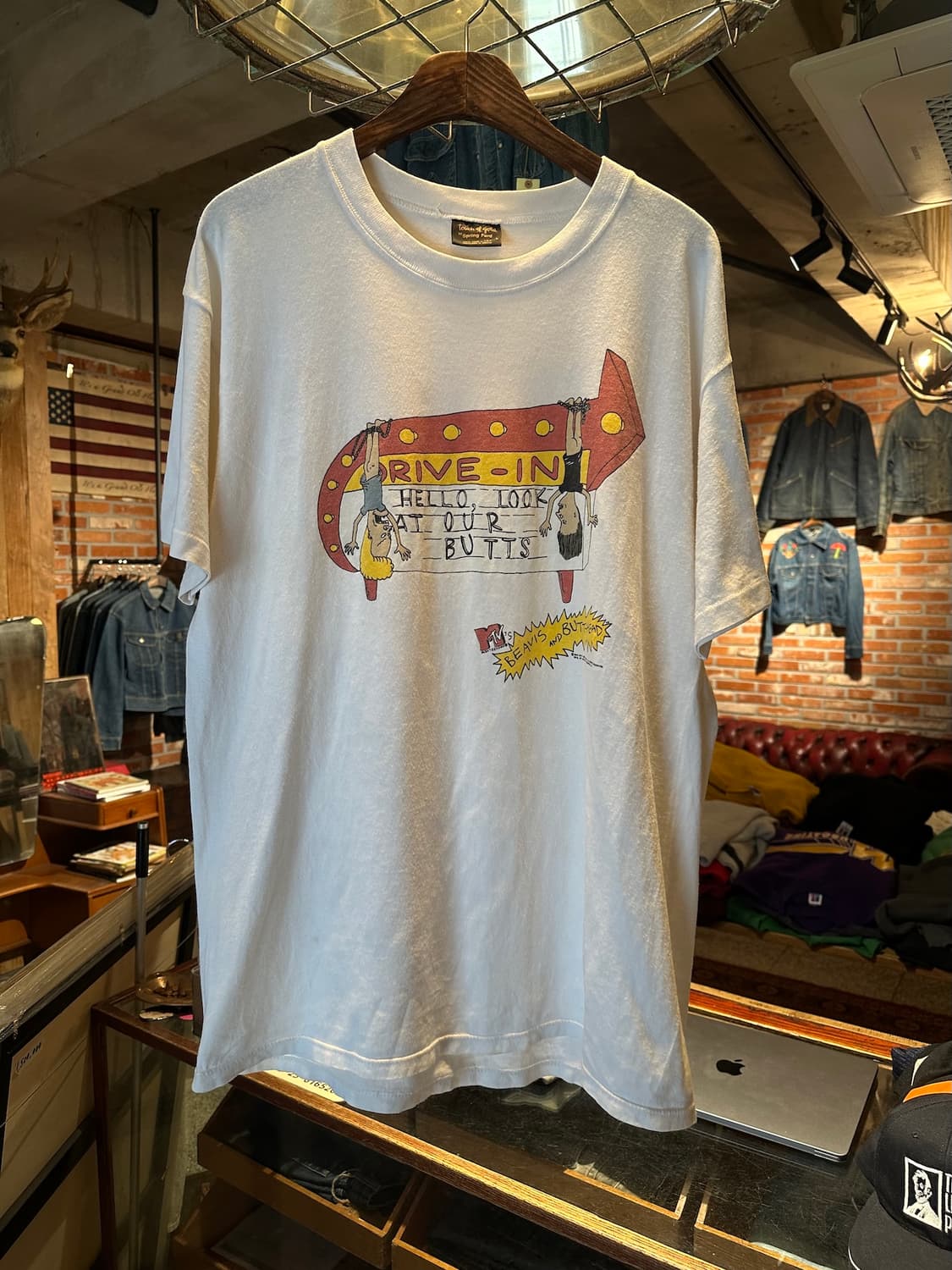 90s USA Beavis and Butt head 빈티지 티셔츠 상품이미지2