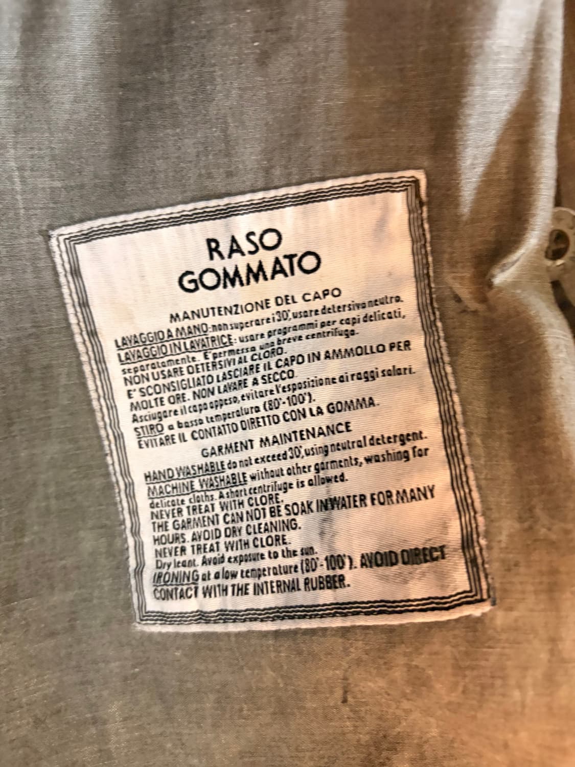 [L]스톤아일랜드 1994aw spalmatura layer 자켓 상품이미지3