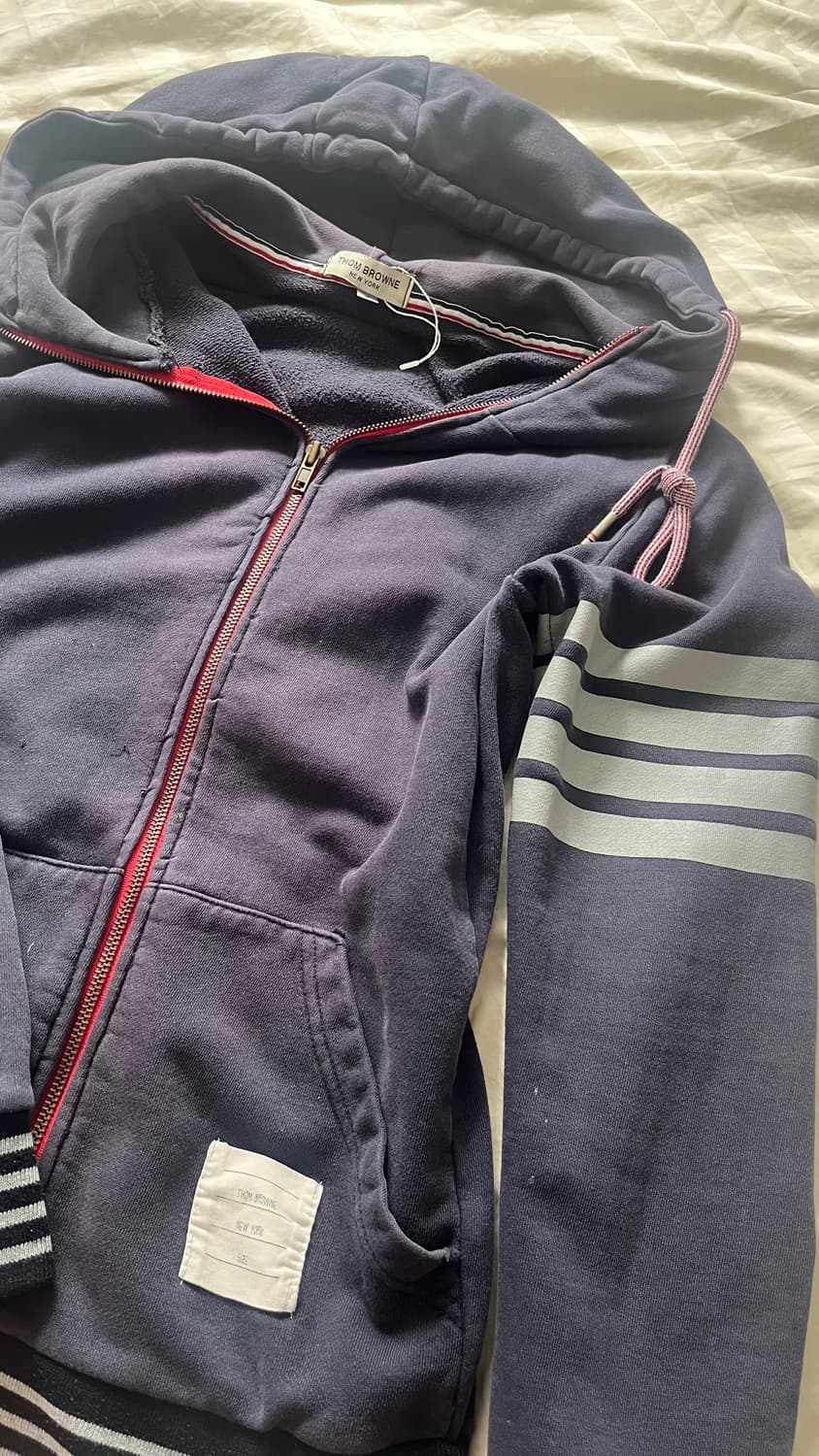 톰브라운 후드집업 상품이미지2