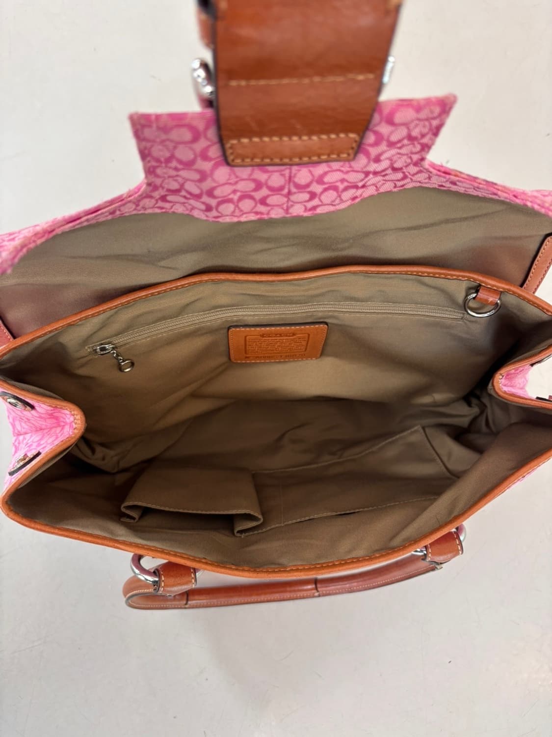 Vintage Coach Leather Bag 상품이미지9
