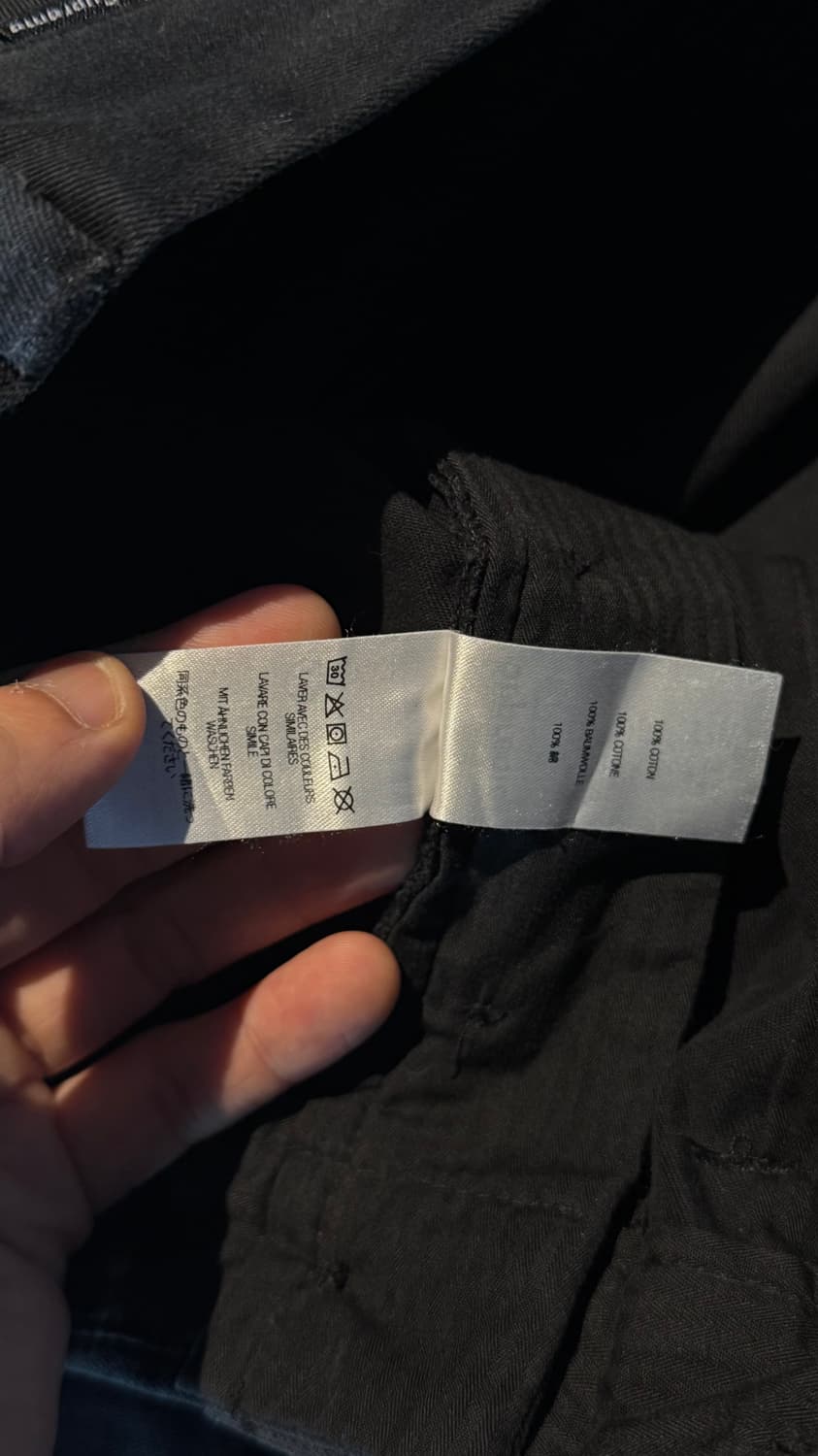 슈프림 디스트럭션 치노 블랙 34사이즈 상품이미지5