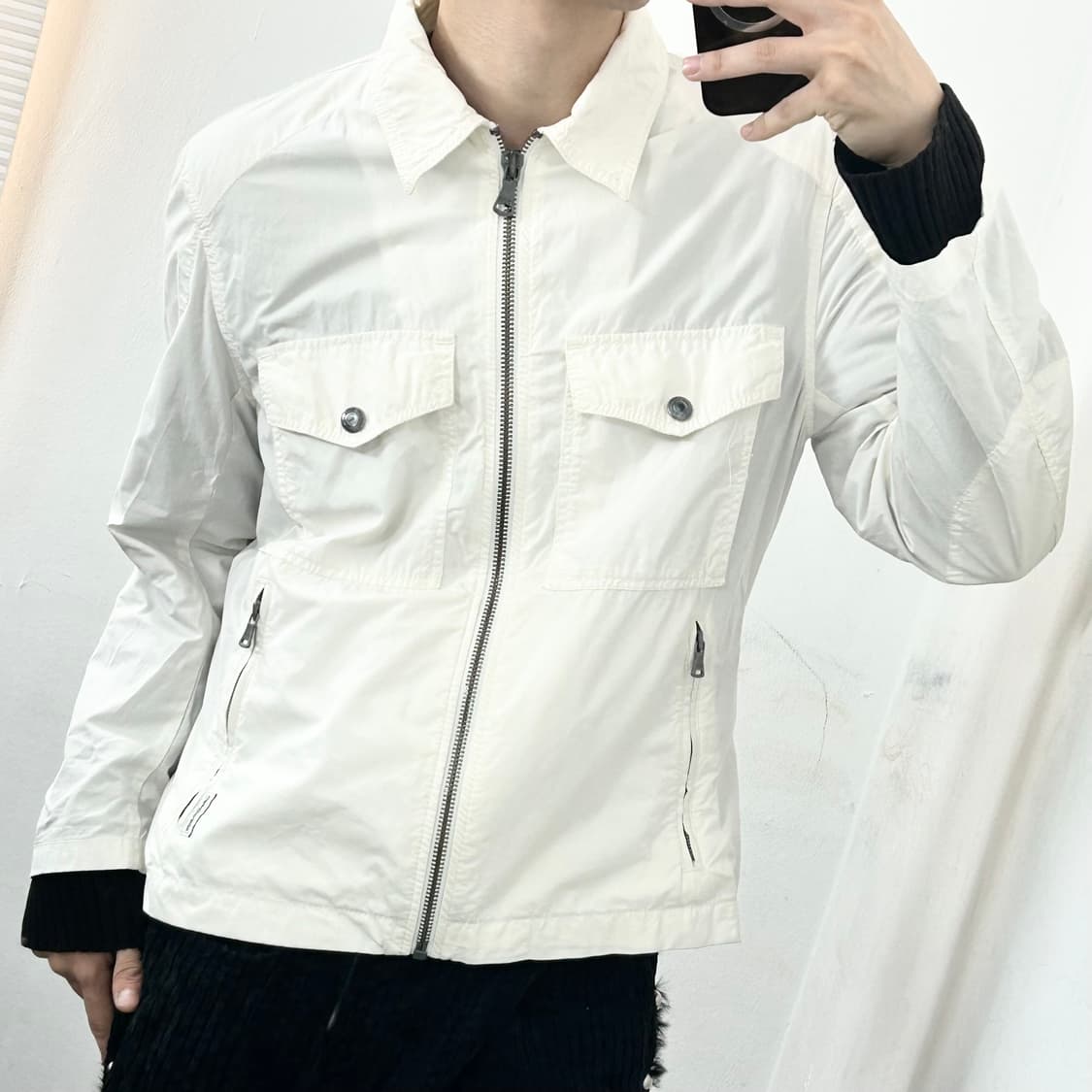 캘빈클라인 바이커 집업 자켓 상품이미지2