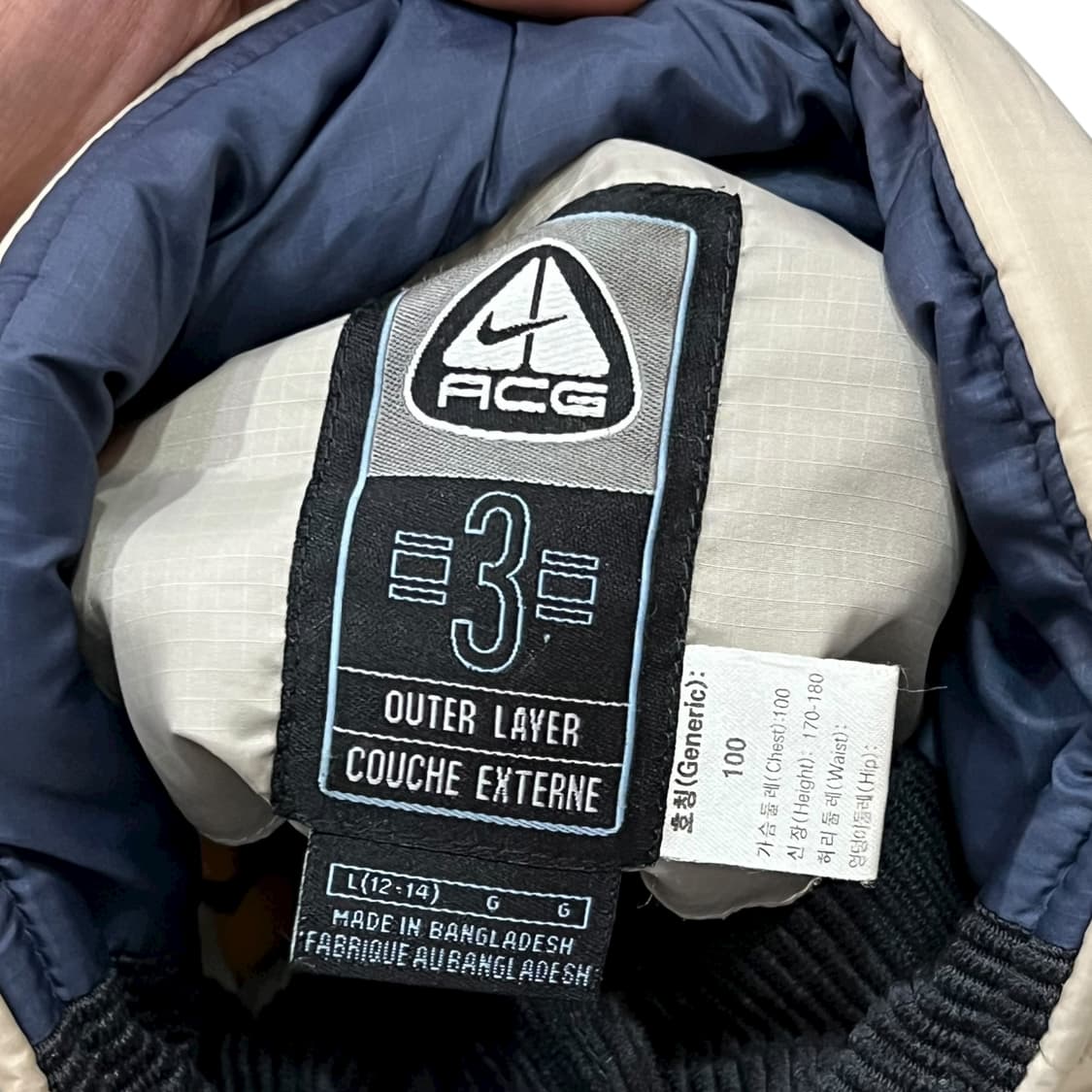  나이키 acg 소매탈착 퀼팅 자켓 y14059 상품이미지7