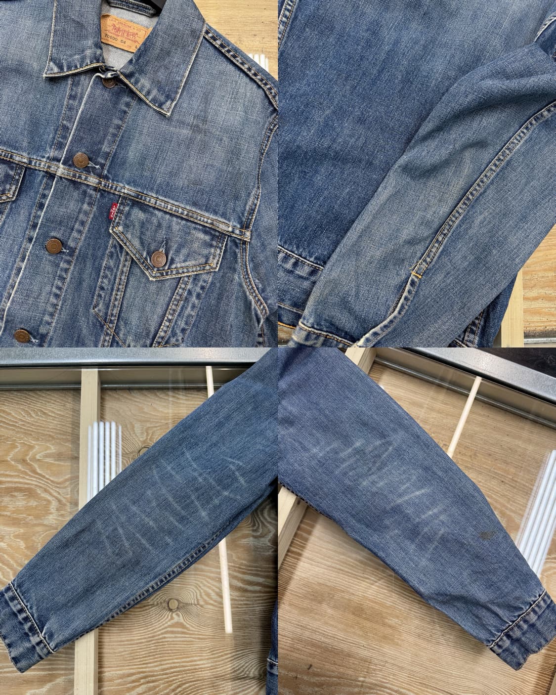 리바이스 70500-04 써드 데님 트러커 자켓 상품이미지9