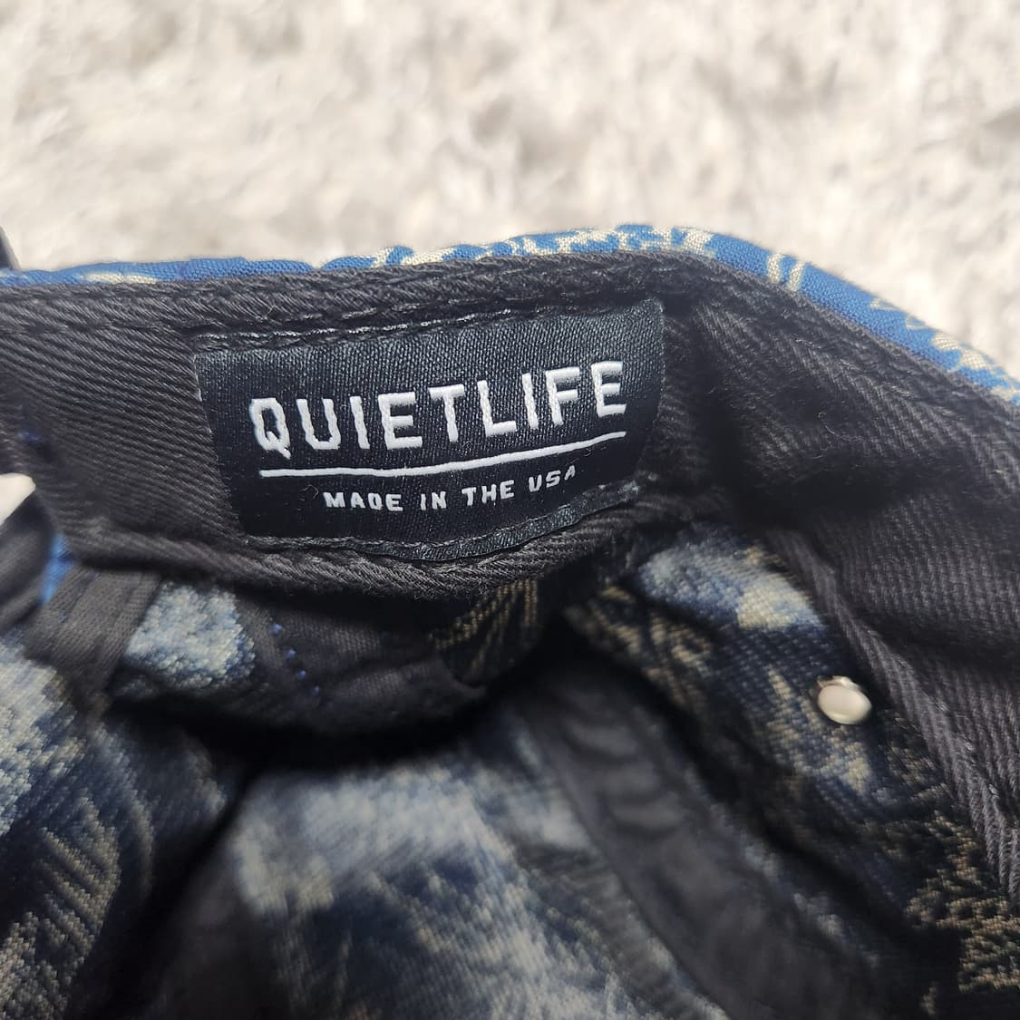 THE QUIET LIFE USA MADE 플로럴 캠프캡 (희소) 상품이미지4