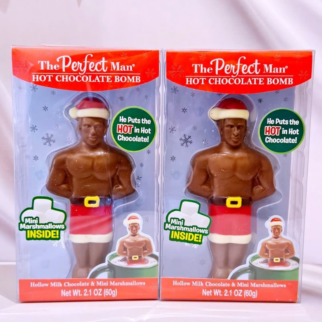 더 퍼펙트 맨 크리스마스 초콜릿 밤 핫초코 60g 새상품 상품이미지4