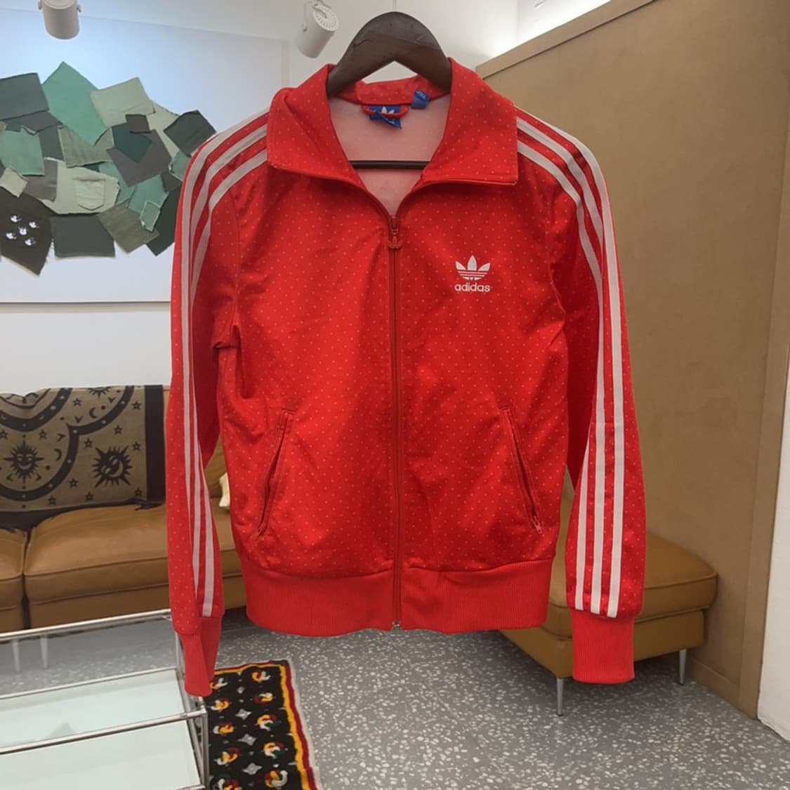 아디다스 Y2K 대장급 키치 주얼리 패턴 져지 집업 95 C07478 상품이미지3