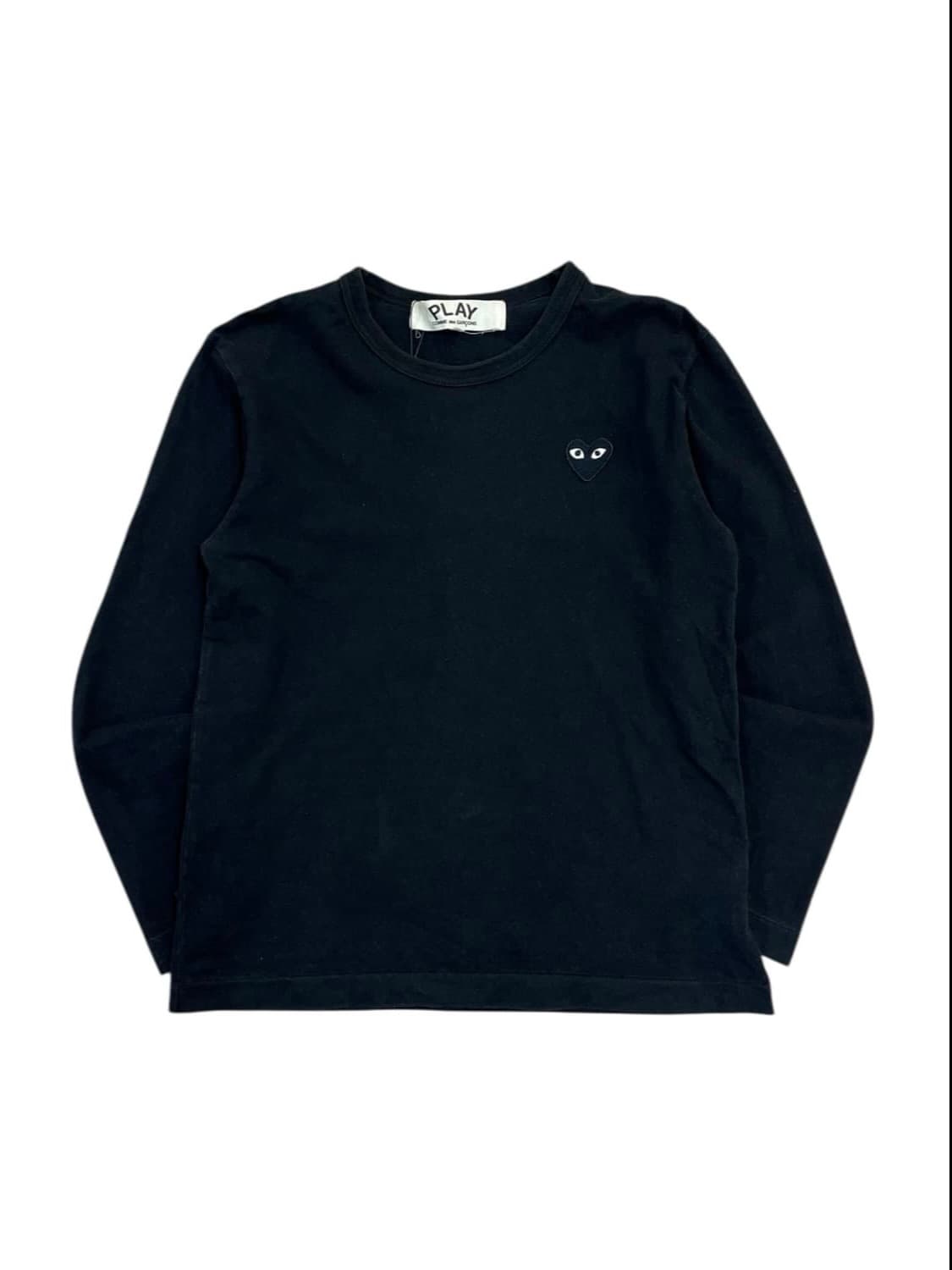 꼼데가르송 긴팔티 블랙 S #csz3586 상품이미지3