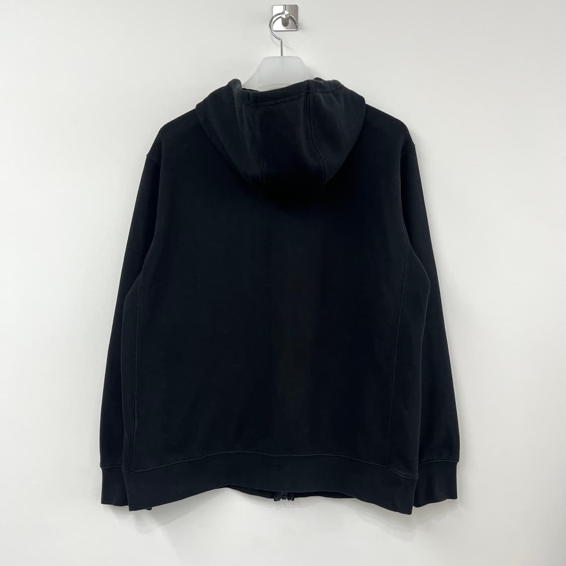 나이키 자수로고 블랙 후드집업 상품이미지3