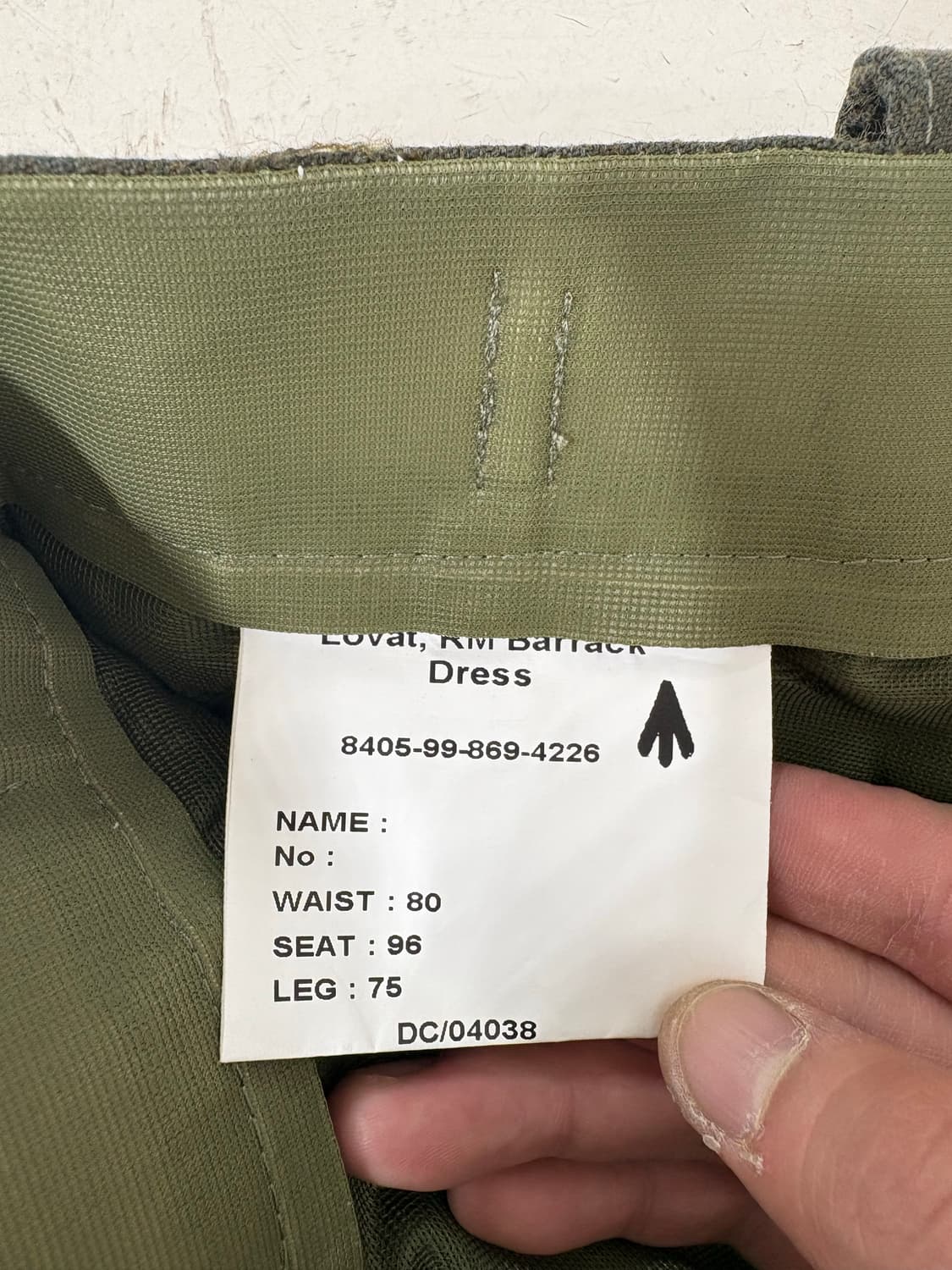 Royal British Navy No.5 Dress Pant.  상품이미지4