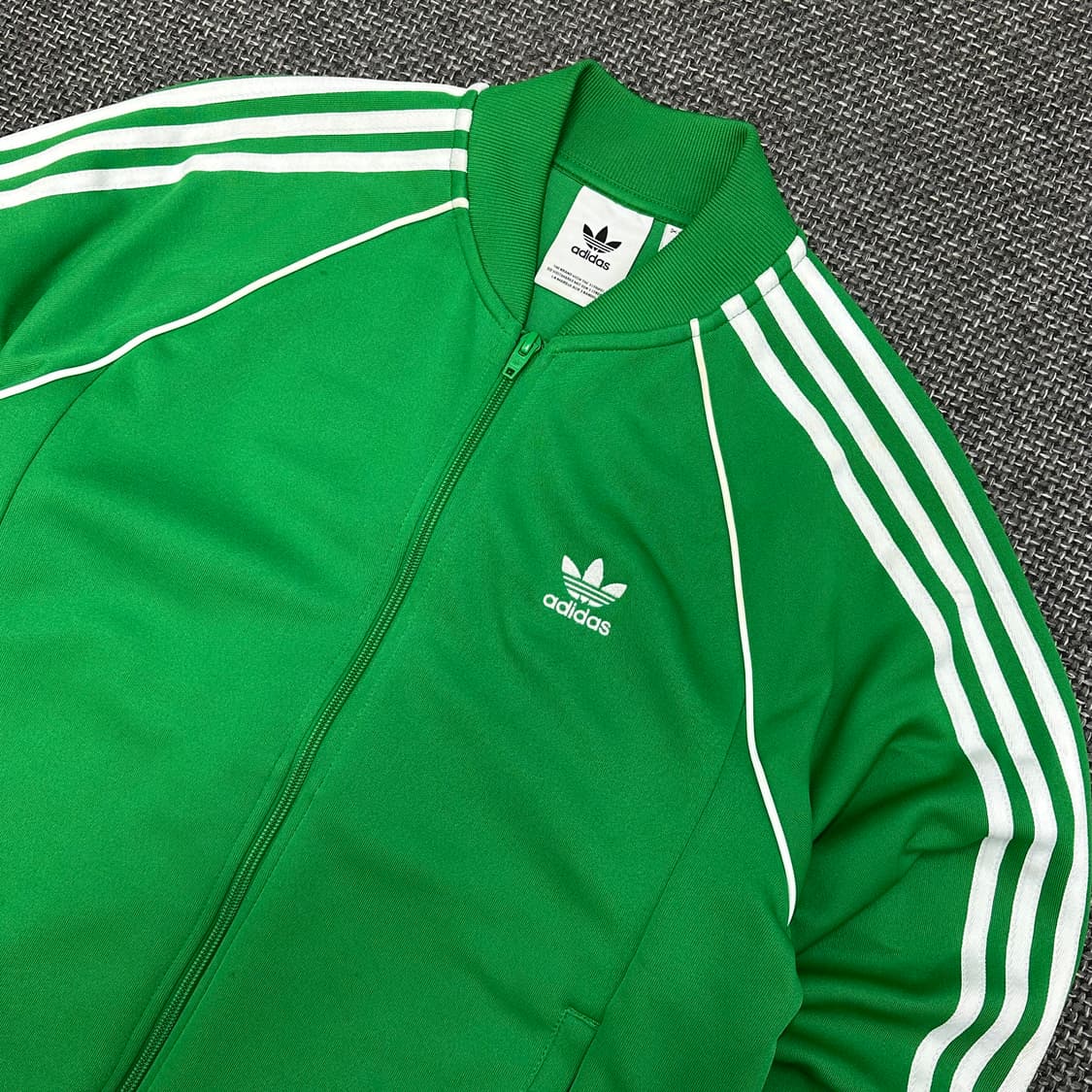 아디다스 신형 슈퍼스타 그린 빈티지 져지 L 상품이미지4