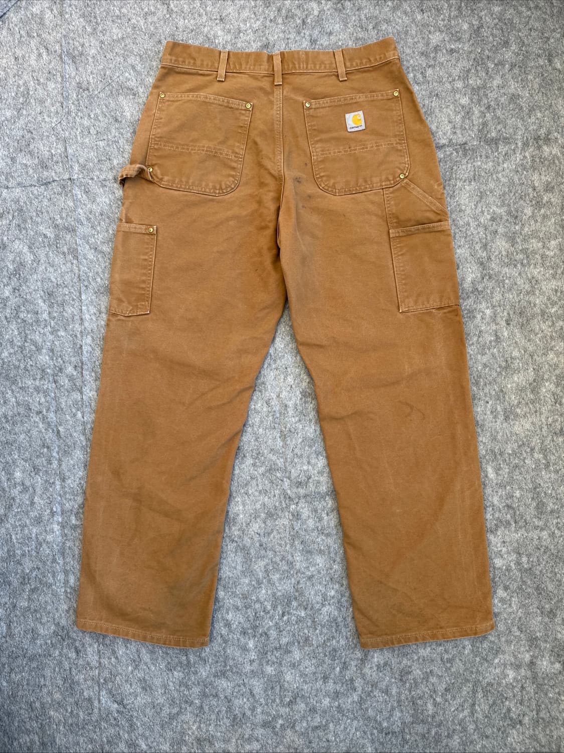 칼하트 B01 더블니 브라운 34X30 상품이미지8