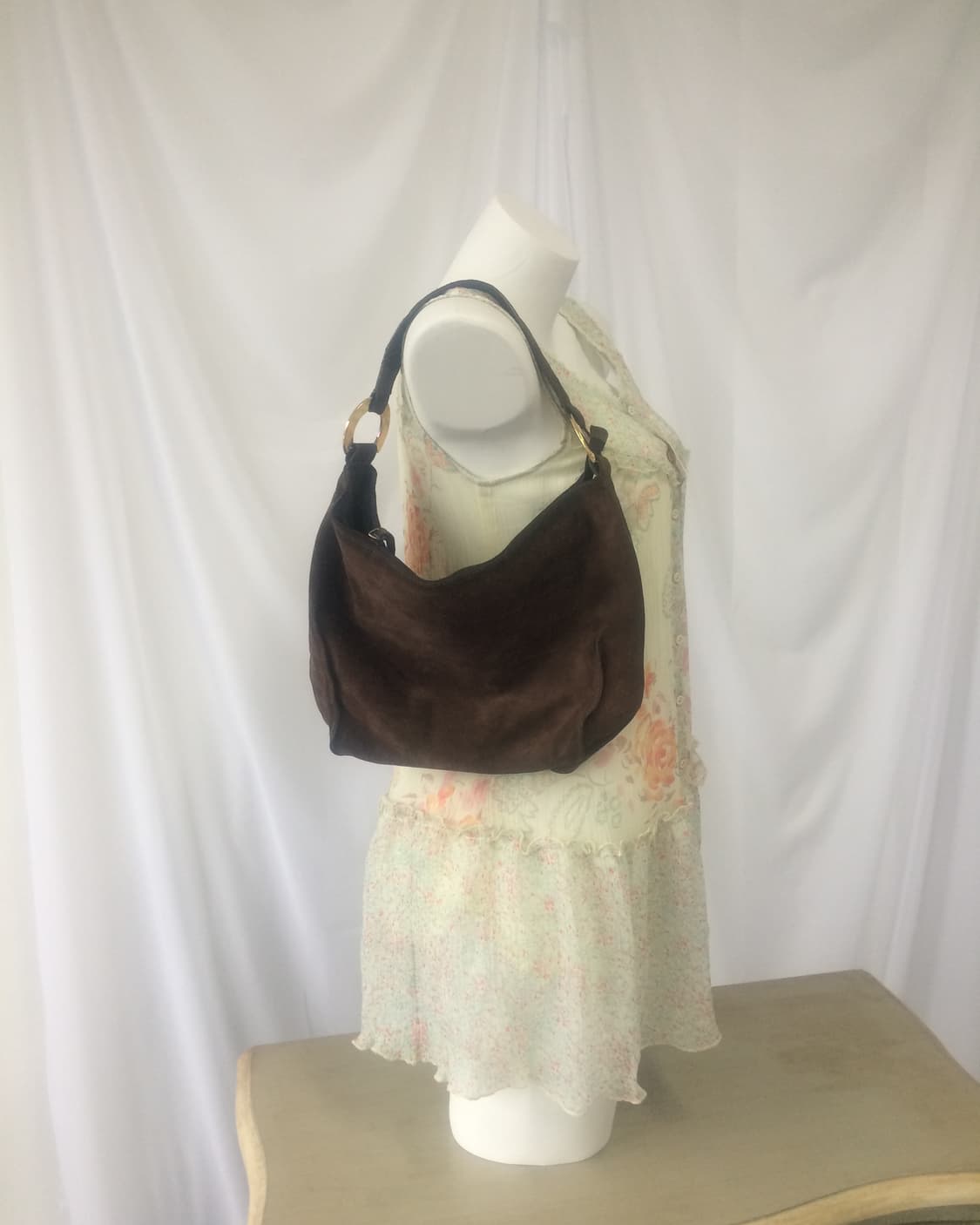 suede hand bag 상품이미지2