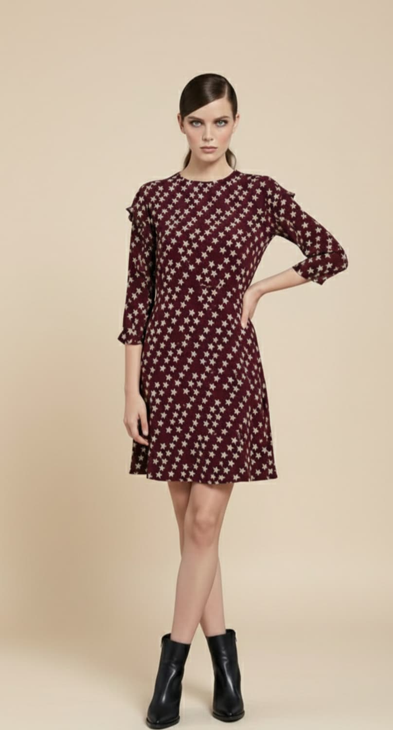 산드로 슈팅스타 실크 미니원피스 1사이즈 상품이미지2