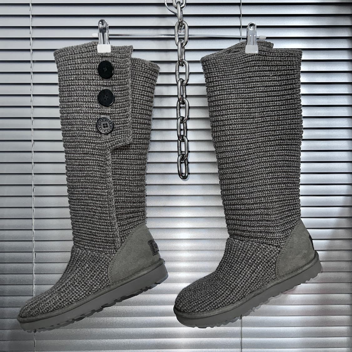 00s 그레이 니트 어그 카디 부츠 상품이미지2
