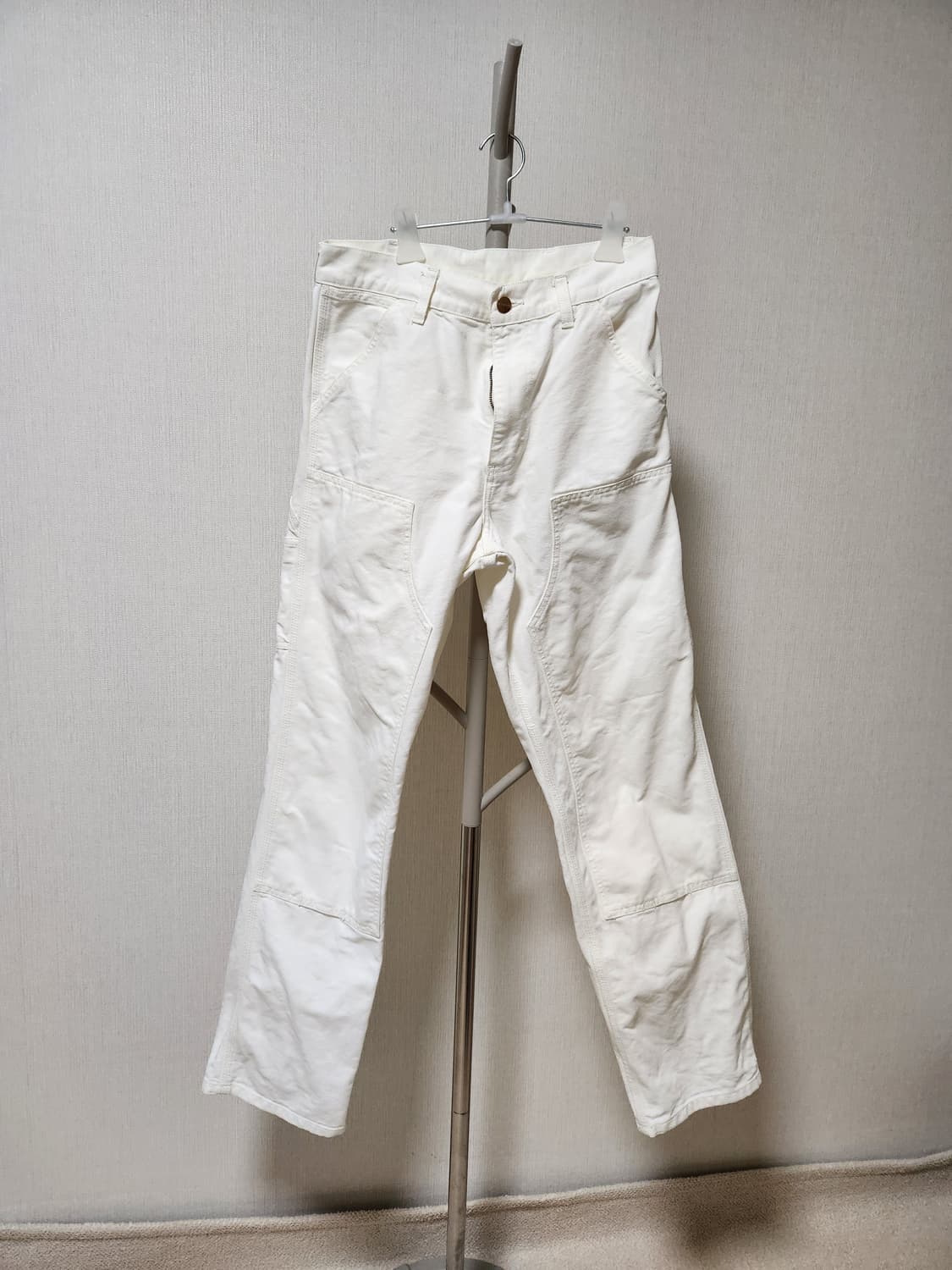 칼하트 더블니 화이트 아이보리  29x32 상품이미지2