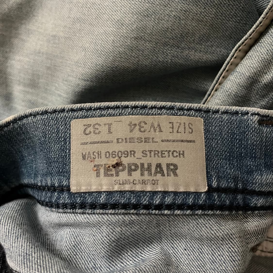 Diesel Tepphar washed denim jeans 상품이미지9