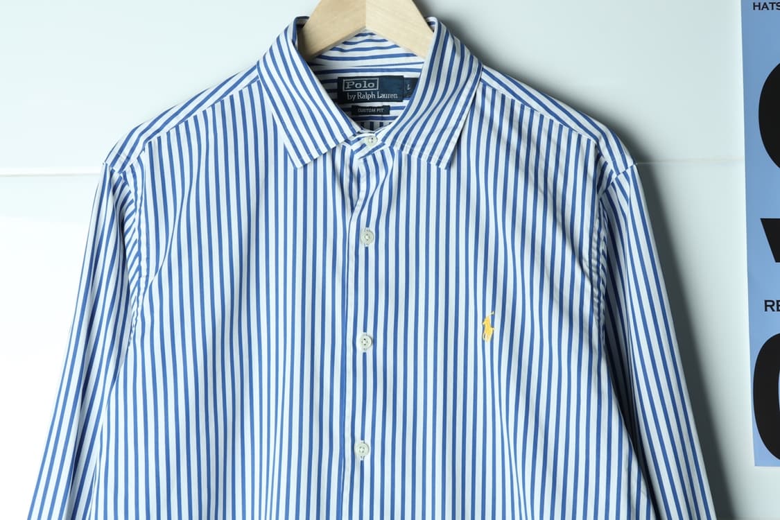 (L-XL) 폴로 랄프로렌 셔츠 남방 USA 블루 마린-H3H33999 상품이미지3