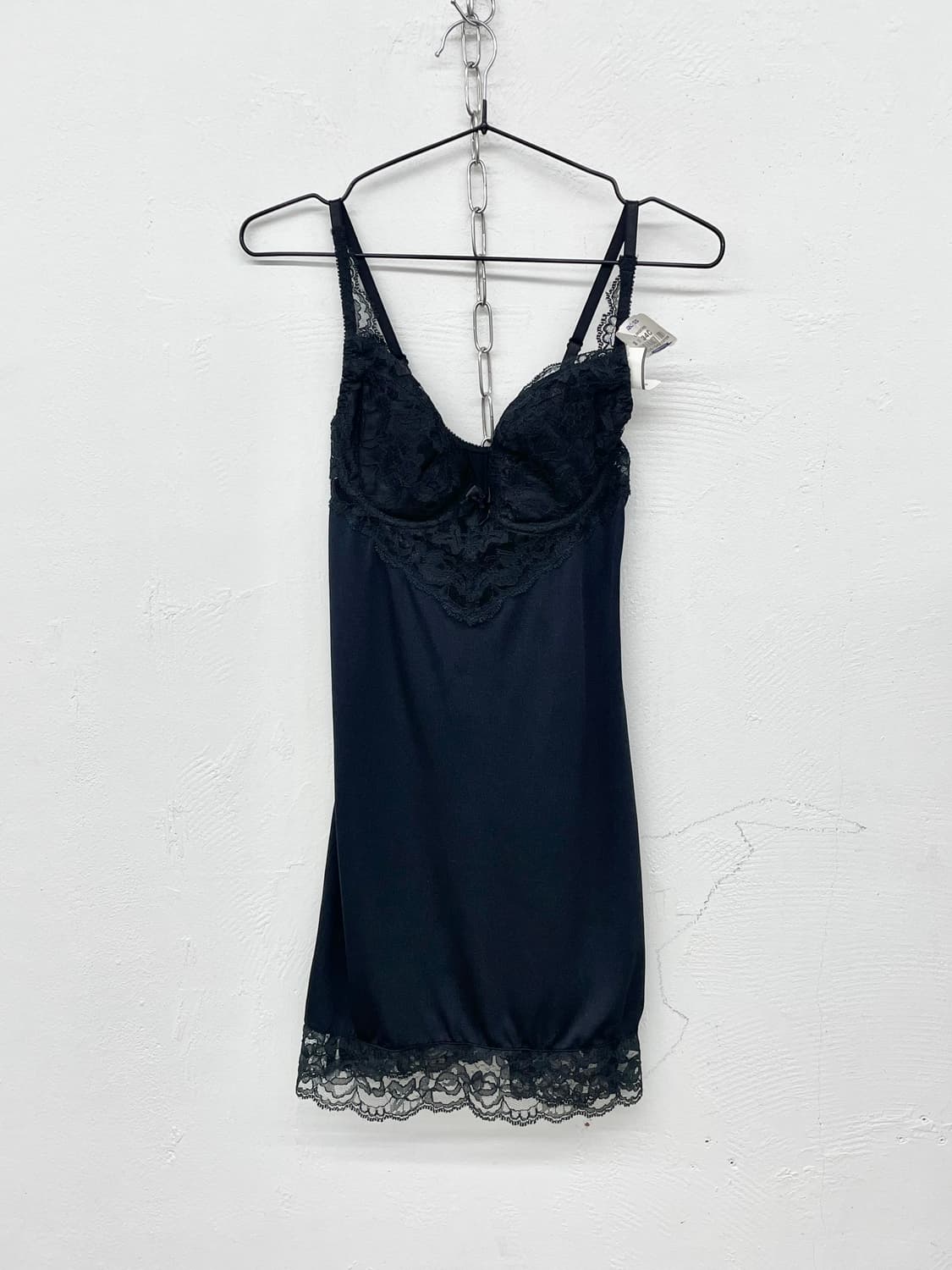 블랙갸루 레이스 슬립 상품이미지4