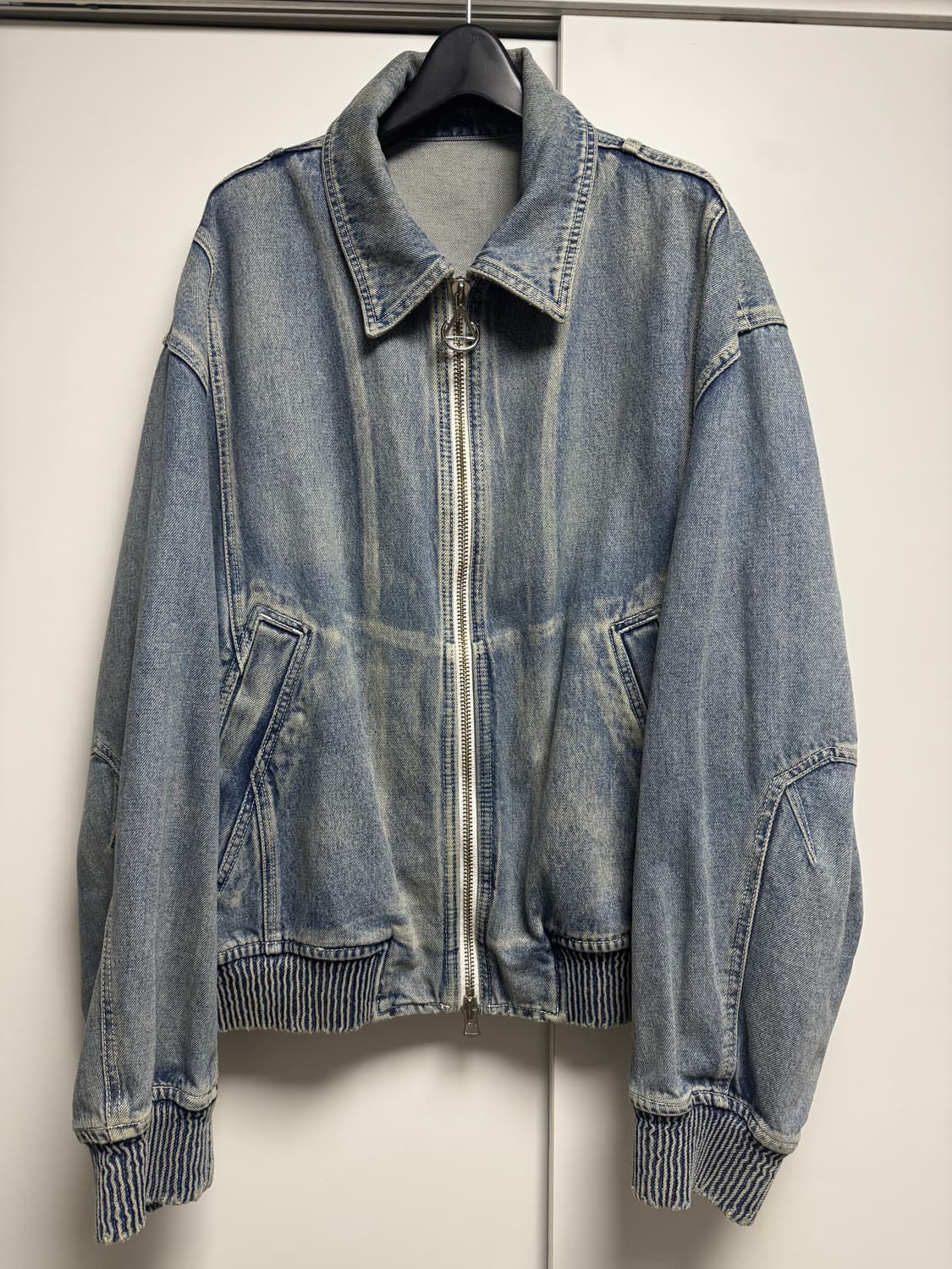 솔리드옴므 24ss 데님블루종 상품이미지1