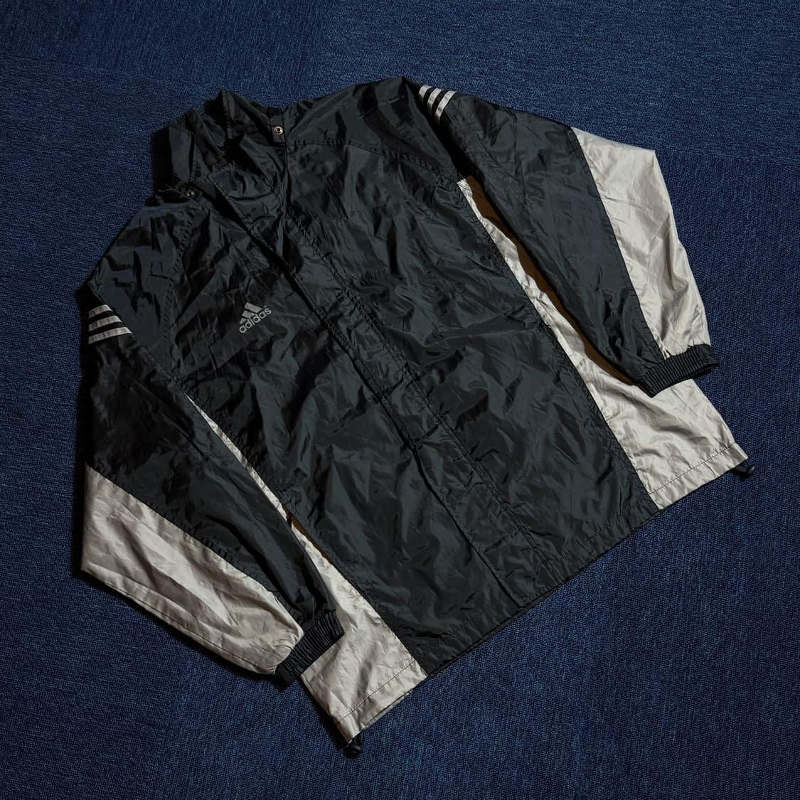 아디다스 블랙 바람막이 자켓 상품이미지1