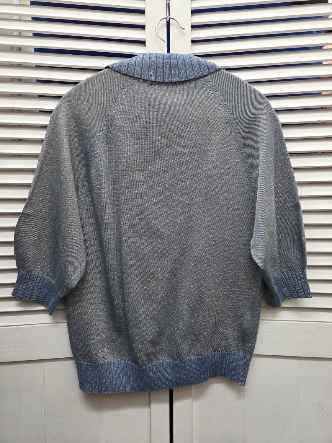 칼라거펠트 니트 카라 티셔츠 상품이미지4