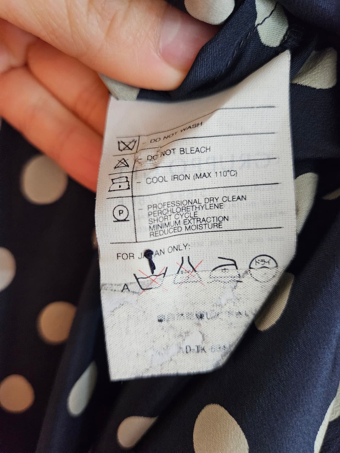 (정품) 발렌티노 미스브이라인 실크 도트 원피스 상품이미지7