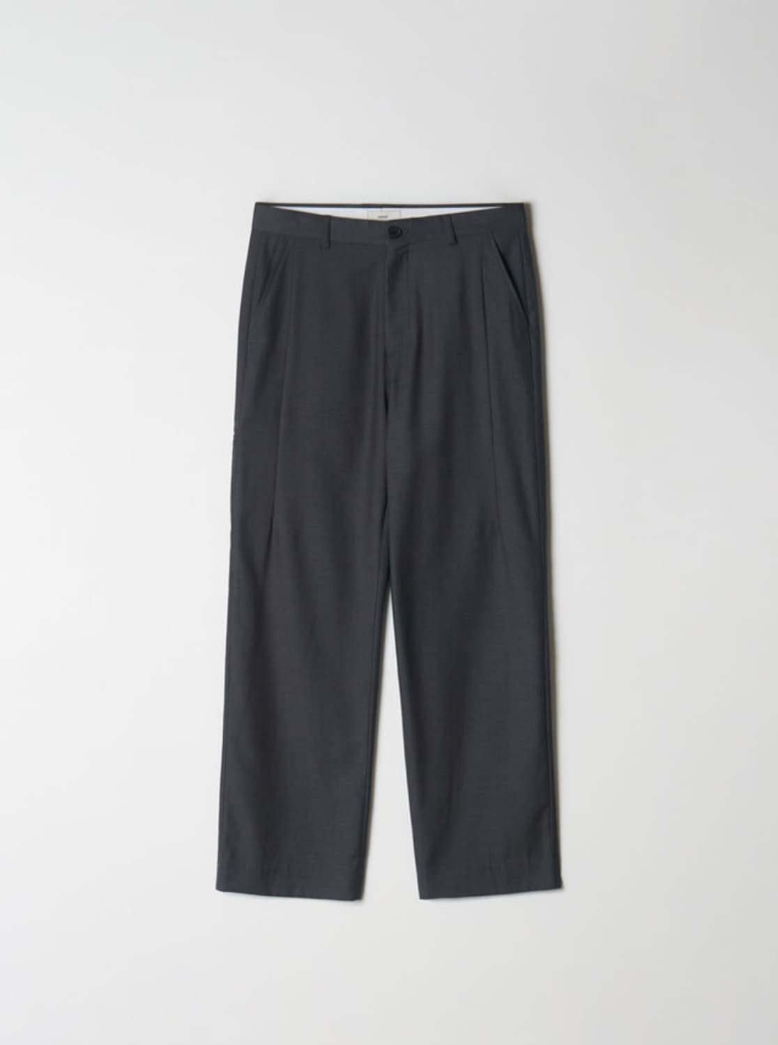 파세르 백 포켓 트라우져 차콜 상품이미지1